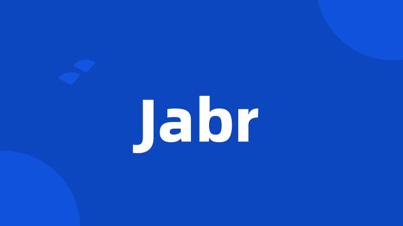 Jabr