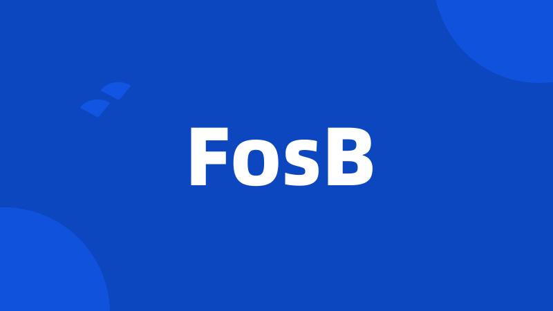 FosB