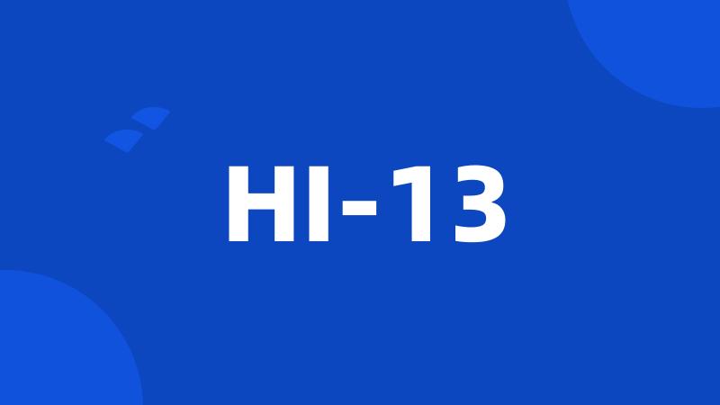 HI-13