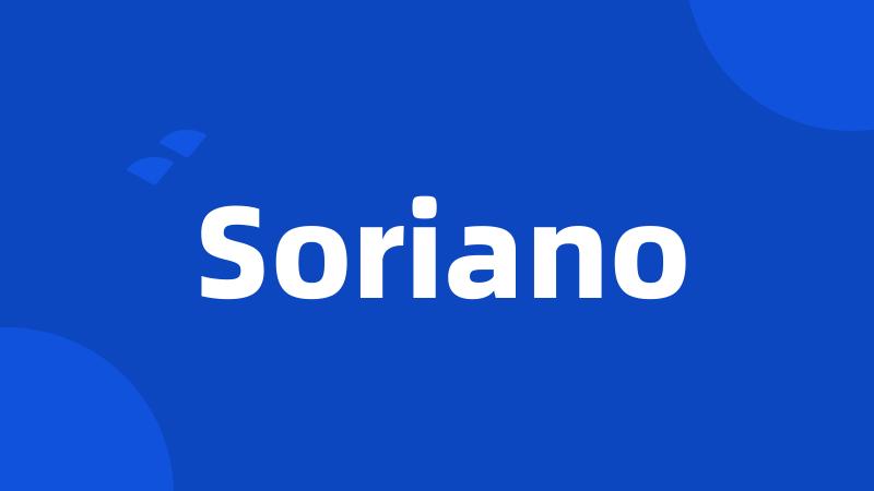 Soriano