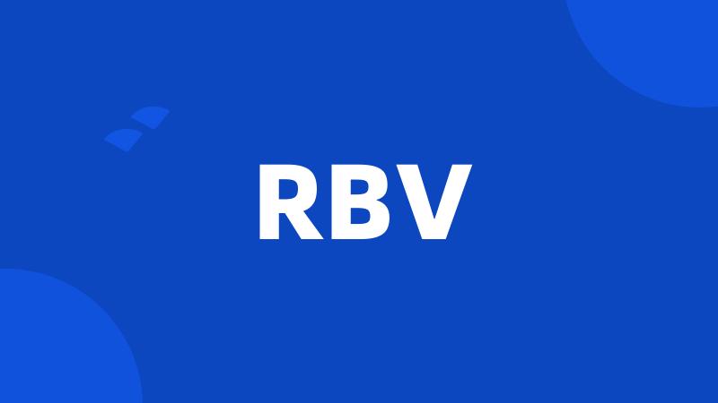 RBV