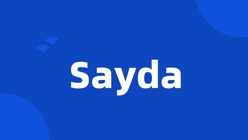 Sayda