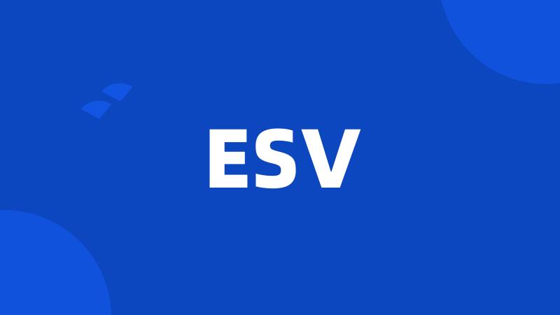 ESV