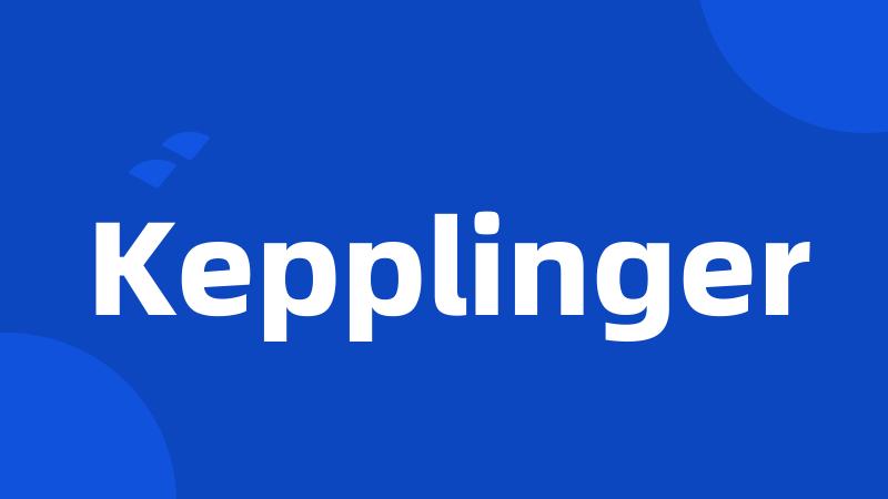 Kepplinger