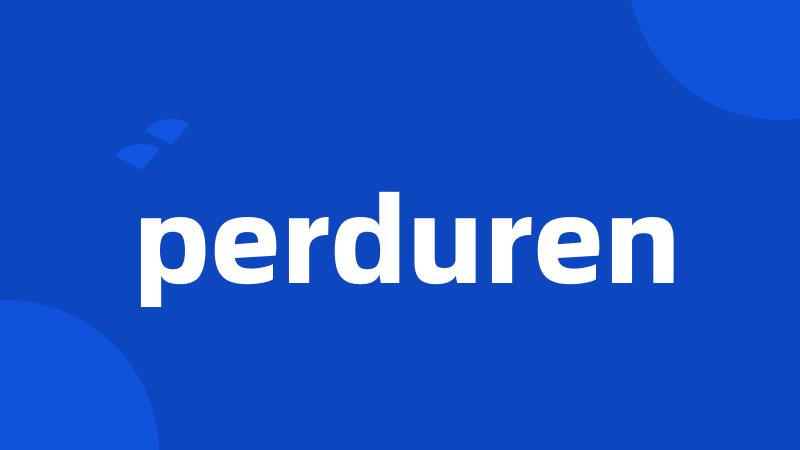 perduren