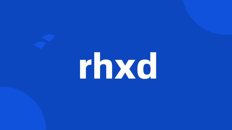 rhxd