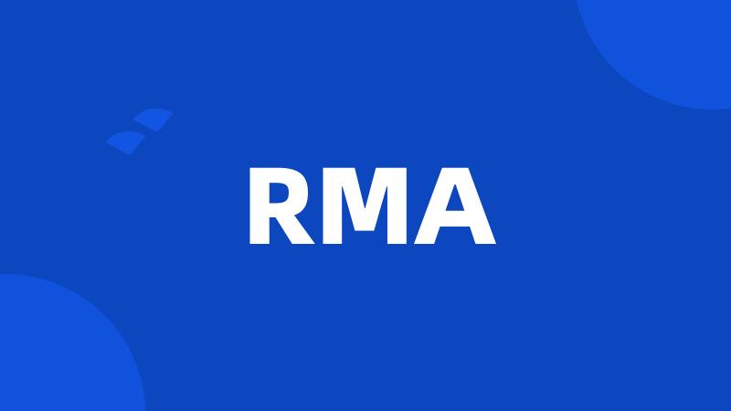 RMA