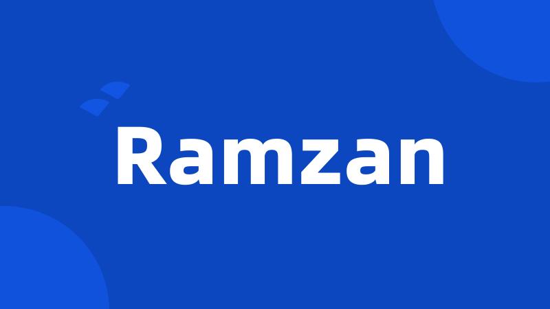 Ramzan