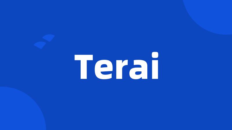 Terai