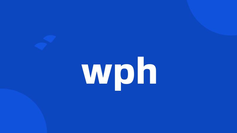 wph