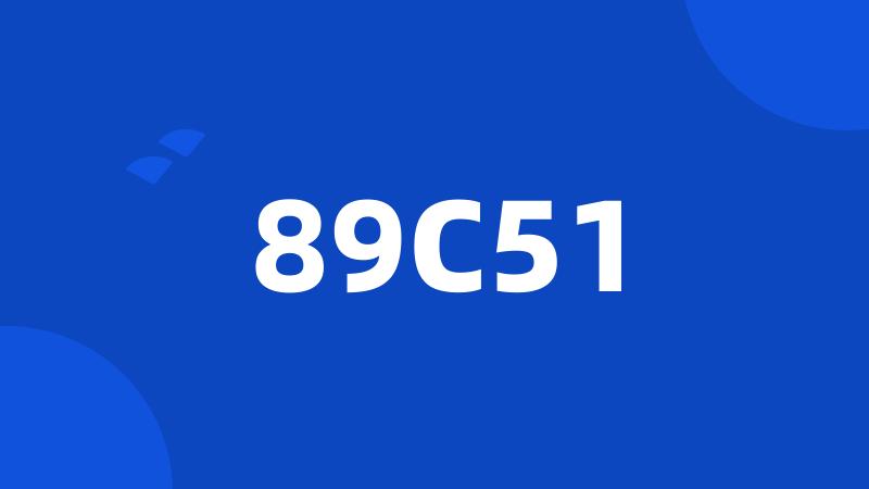 89C51