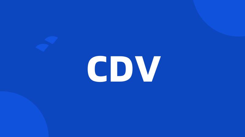 CDV