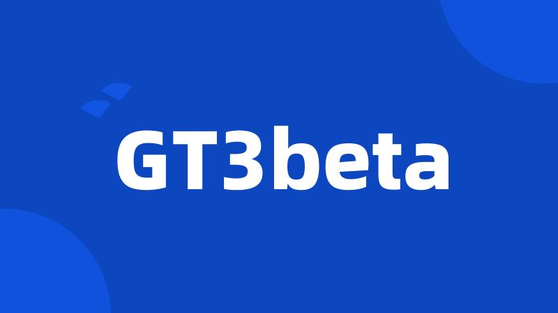 GT3beta