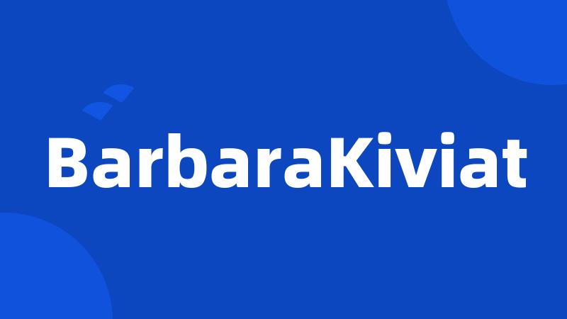 BarbaraKiviat