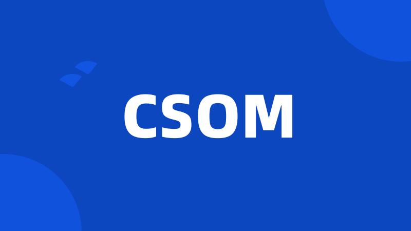 CSOM