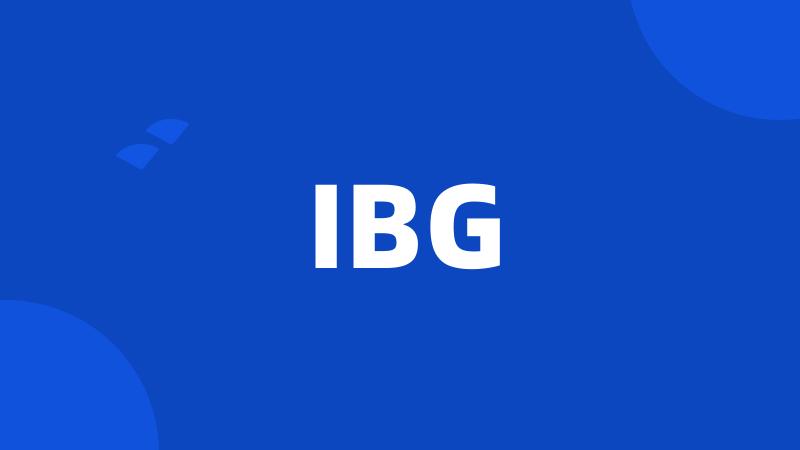 IBG