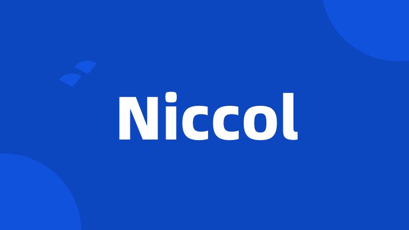 Niccol