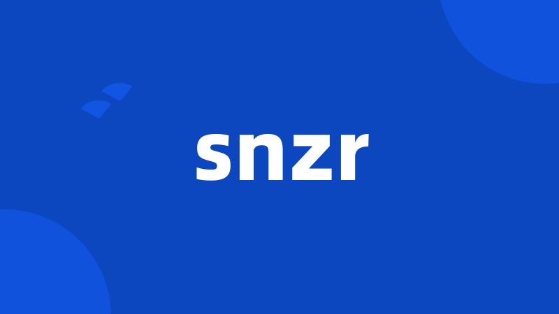 snzr