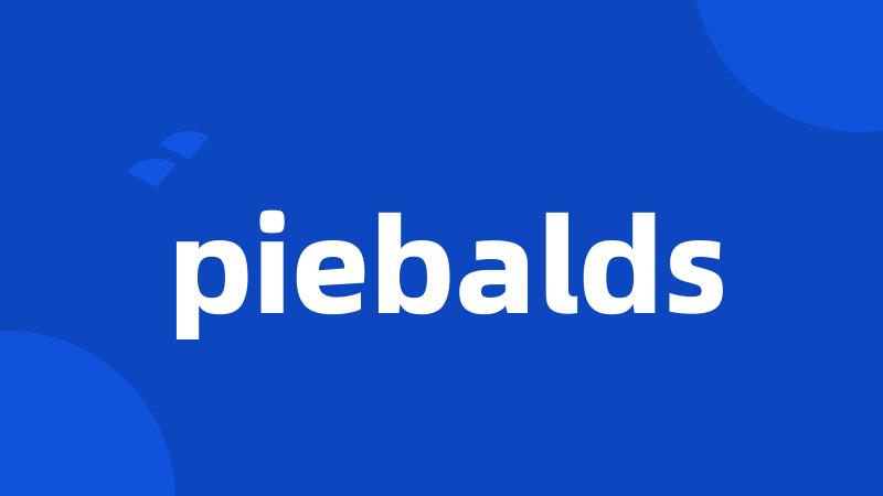 piebalds