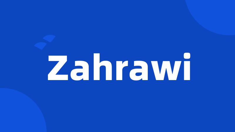 Zahrawi