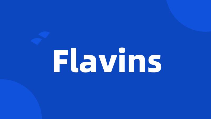 Flavins