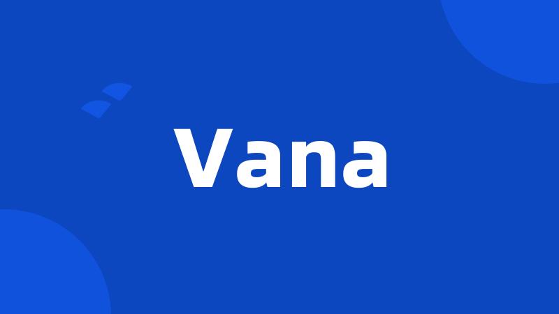 Vana