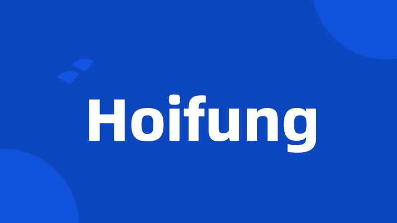 Hoifung