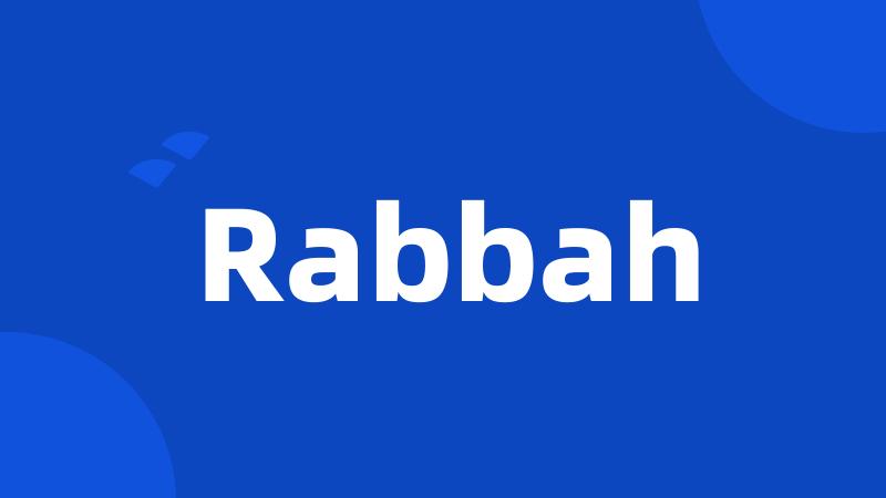 Rabbah