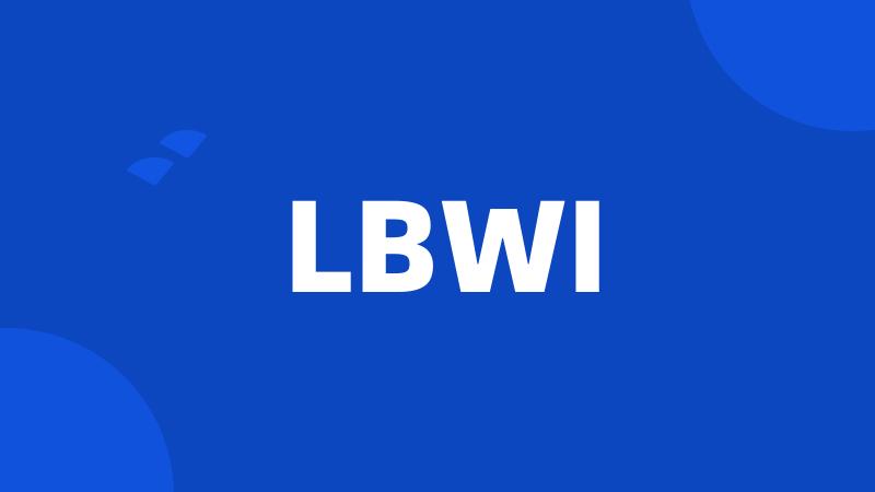 LBWI