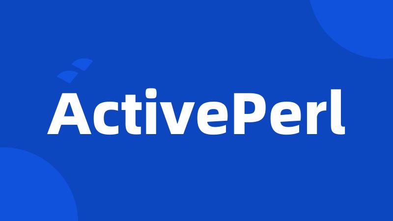 ActivePerl