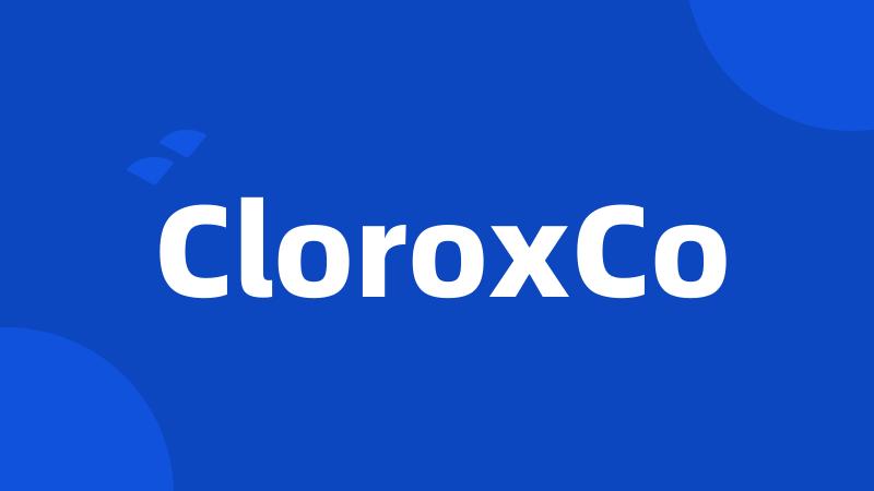 CloroxCo