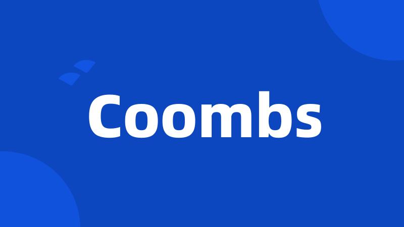 Coombs