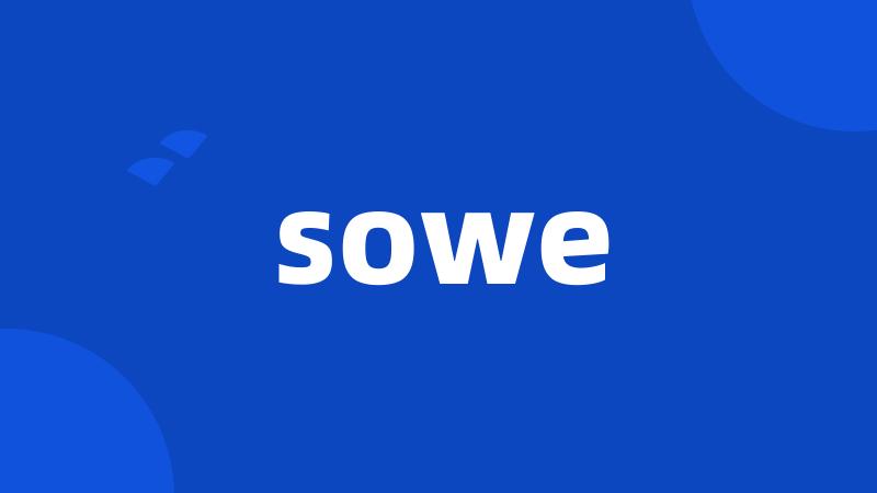 sowe