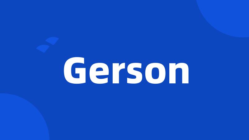 Gerson