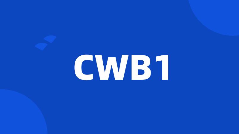 CWB1