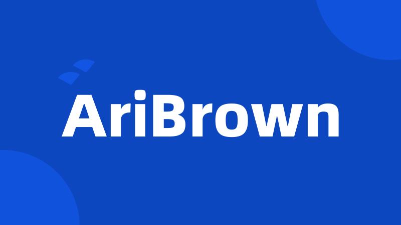 AriBrown