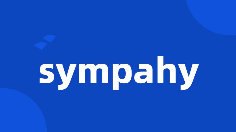 sympahy