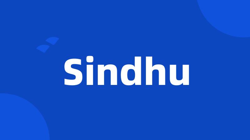 Sindhu