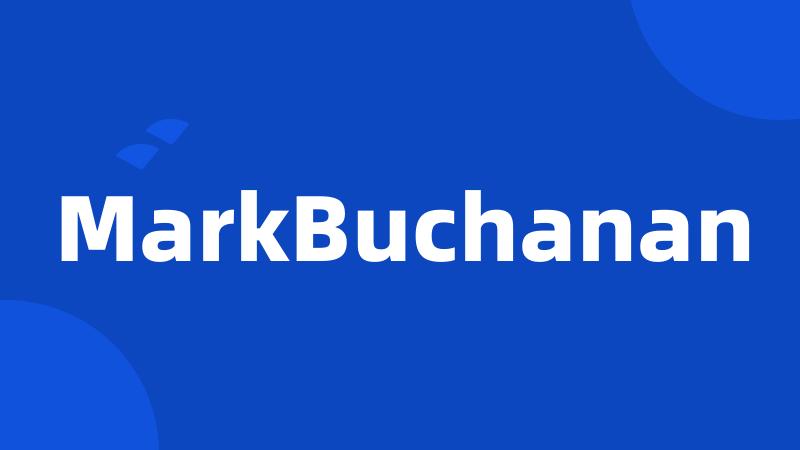 MarkBuchanan