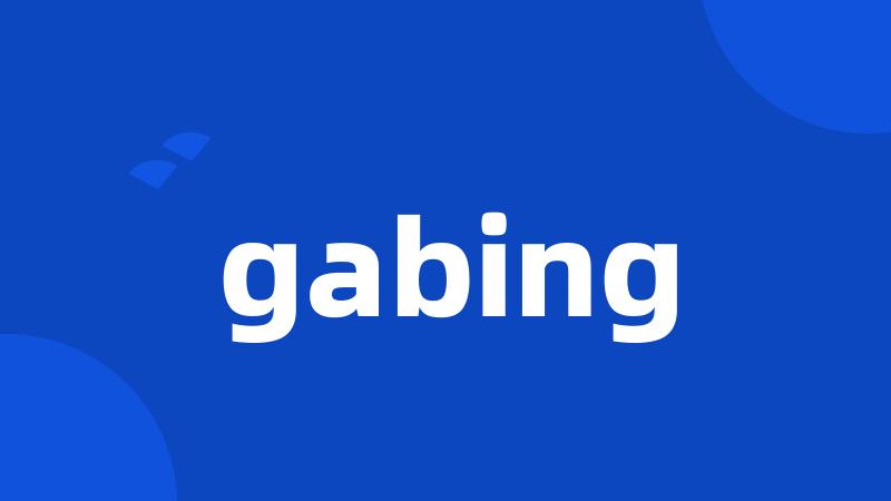 gabing