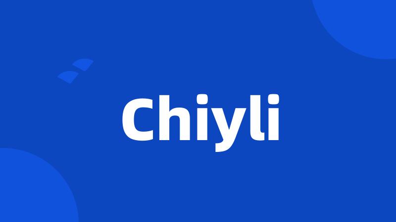 Chiyli