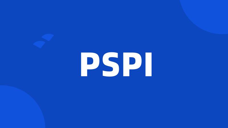 PSPI
