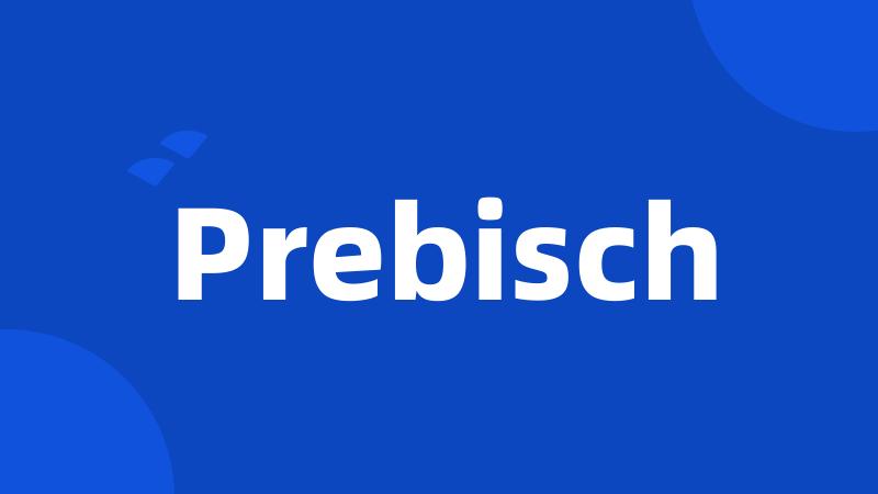 Prebisch