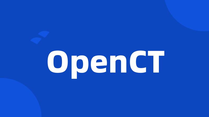 OpenCT