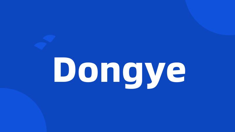 Dongye