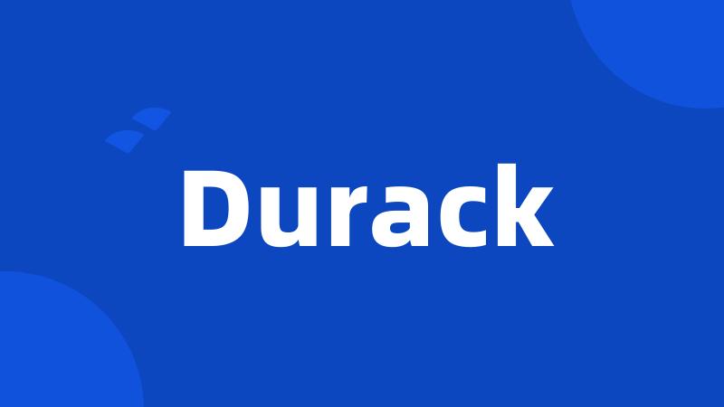 Durack