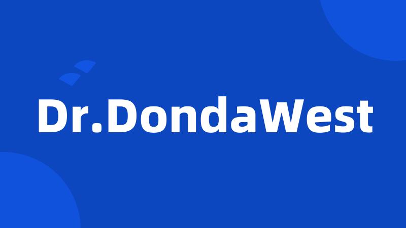 Dr.DondaWest