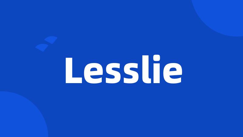 Lesslie