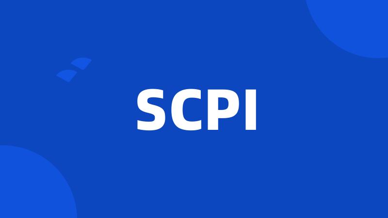 SCPI