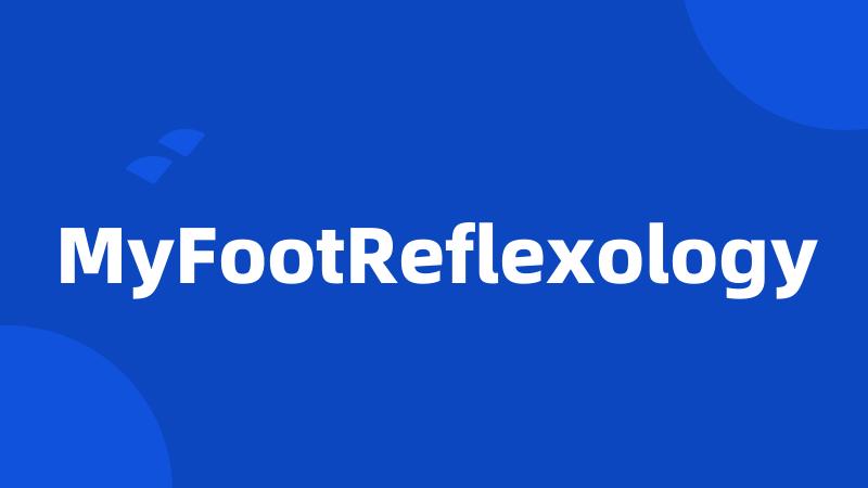 MyFootReflexology